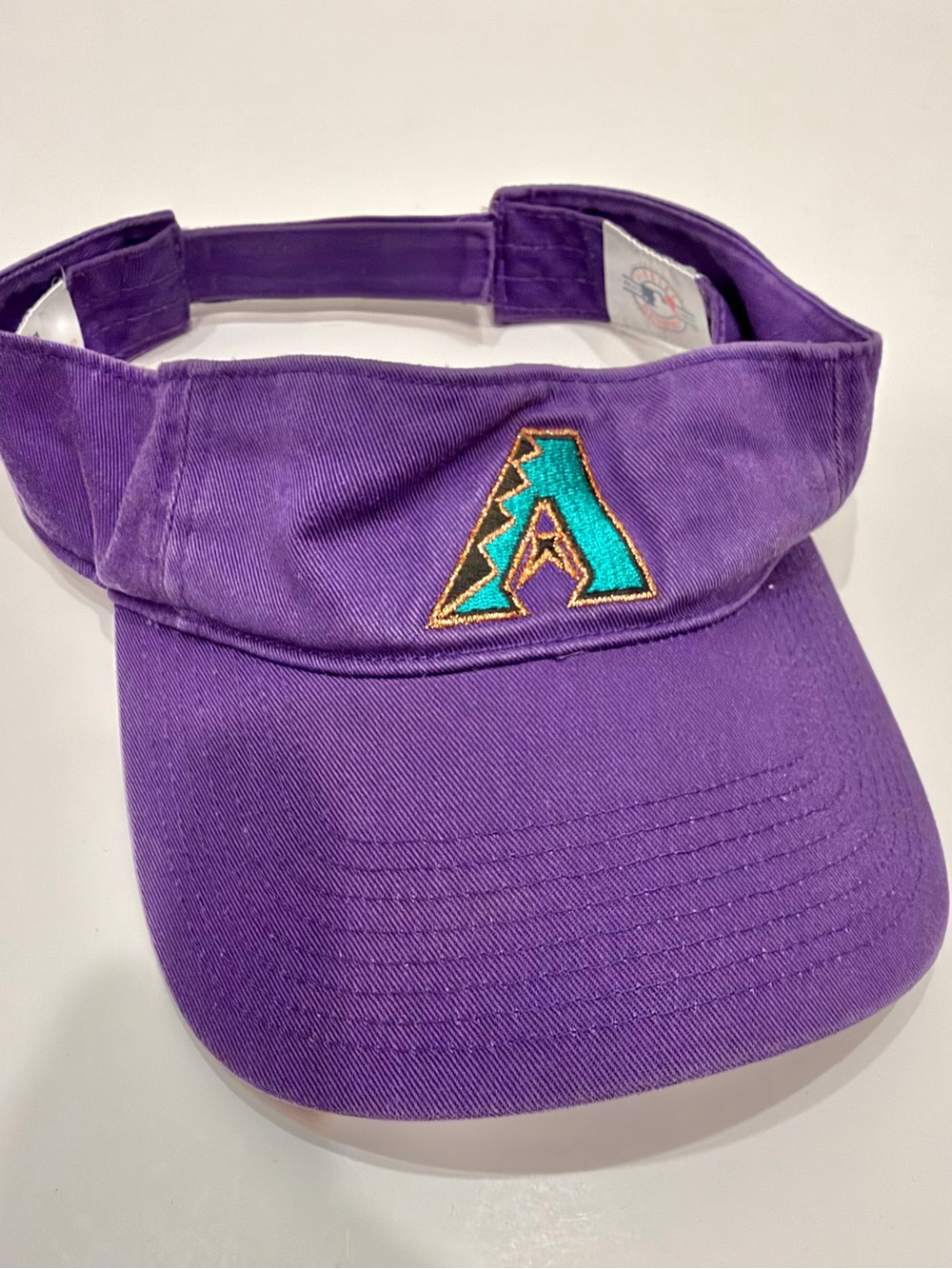 Vintage Arizona Diamondbacks MLB Purple Visor